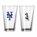 Logo Brands New York Mets 16oz Gameday Pint Glass 519-G16P-1